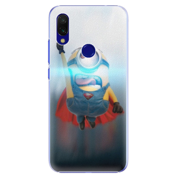 Plastové pouzdro iSaprio Mimoň Superman 02 na mobil Xiaomi Redmi 7 (Plastový kryt, obal, pouzdro iSaprio Mimoň Superman 02 na mobilní telefon Xiaomi Redmi 7)