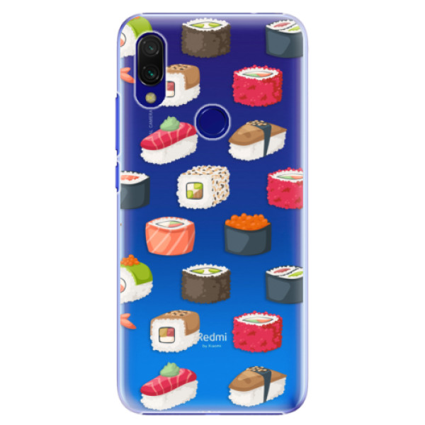 Plastové pouzdro iSaprio - Sushi Pattern - Xiaomi Redmi 7