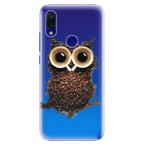 Plastové pouzdro iSaprio - Owl And Coffee - Xiaomi Redmi 7