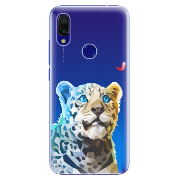 Plastové pouzdro iSaprio - Leopard With Butterfly - Xiaomi Redmi 7