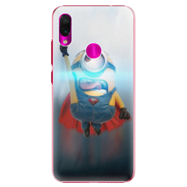 Plastové pouzdro iSaprio - Mimons Superman 02 - Xiaomi Redmi Note 7