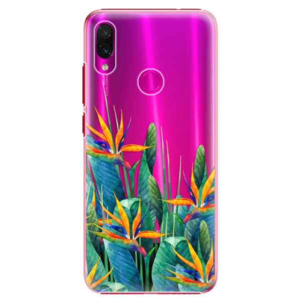 Plastové pouzdro iSaprio - Exotic Flowers - Xiaomi Redmi Note 7