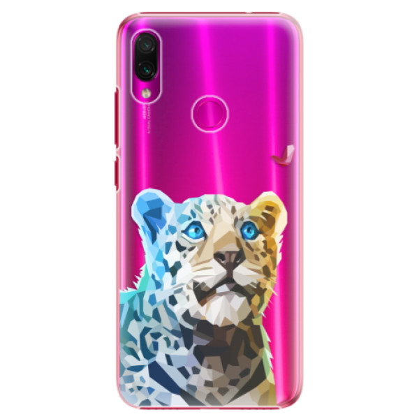 Plastové pouzdro iSaprio - Leopard With Butterfly - Xiaomi Redmi Note 7