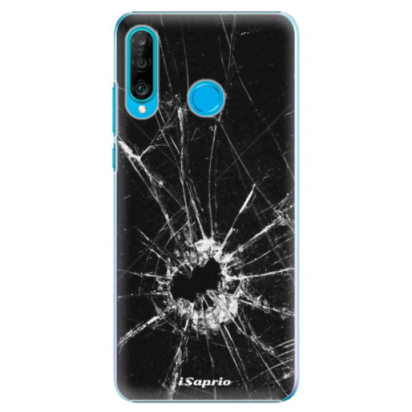 Plastové pouzdro iSaprio Broken Glass 10 na mobil Huawei P30 Lite (Plastový kryt, obal, pouzdro iSaprio Broken Glass 10 na mobilní telefon Huawei P30 Lite)