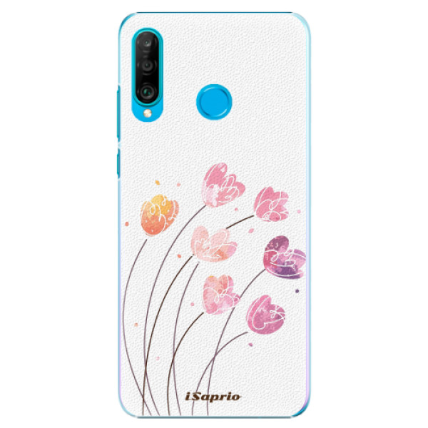 Plastové pouzdro iSaprio Květinky 14 na mobil Huawei P30 Lite (Plastový kryt, obal, pouzdro iSaprio Květinky 14 na mobilní telefon Huawei P30 Lite)