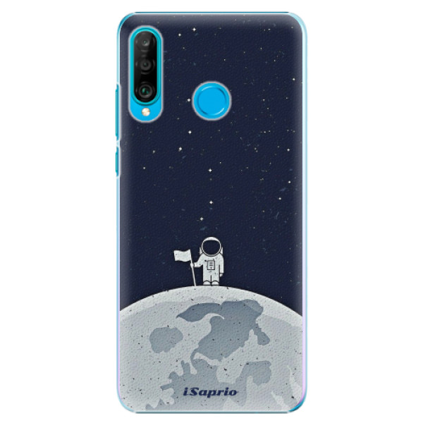 Plastové pouzdro iSaprio Na Měsíci 10 na mobil Huawei P30 Lite (Plastový kryt, obal, pouzdro iSaprio Na Měsíci 10 na mobilní telefon Huawei P30 Lite)