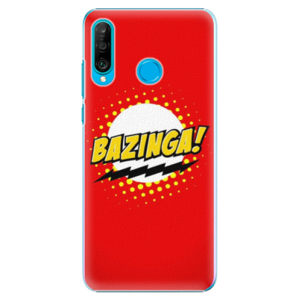 Plastové pouzdro iSaprio Bazinga 01 na mobil Huawei P30 Lite (Plastový kryt, obal, pouzdro iSaprio Bazinga 01 na mobilní telefon Huawei P30 Lite)