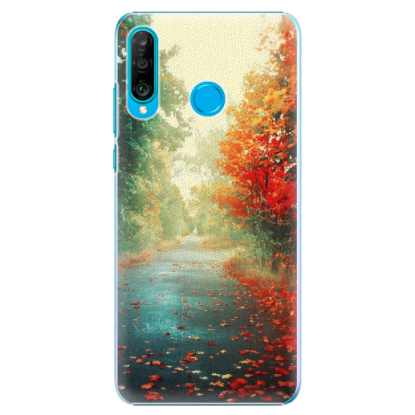 Plastové pouzdro iSaprio Podzim 03 na mobil Huawei P30 Lite (Plastový kryt, obal, pouzdro iSaprio Podzim 03 na mobilní telefon Huawei P30 Lite)