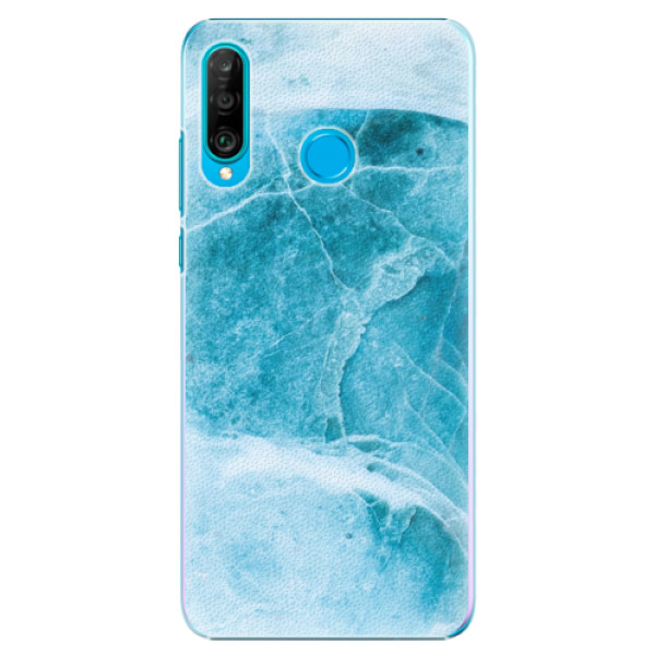 Plastové pouzdro iSaprio Blue Marble na mobil Huawei P30 Lite (Plastový kryt, obal, pouzdro iSaprio Blue Marble na mobilní telefon Huawei P30 Lite)