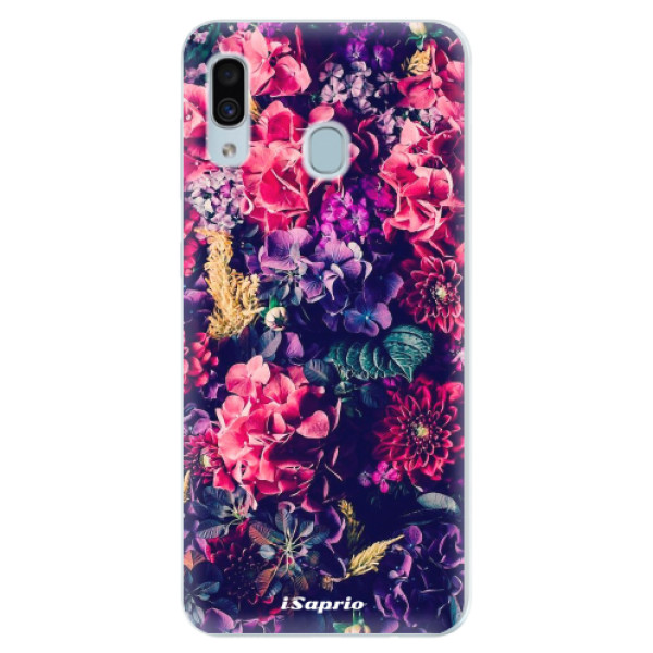Silikonové pouzdro iSaprio - Flowers 10 - Samsung Galaxy A30