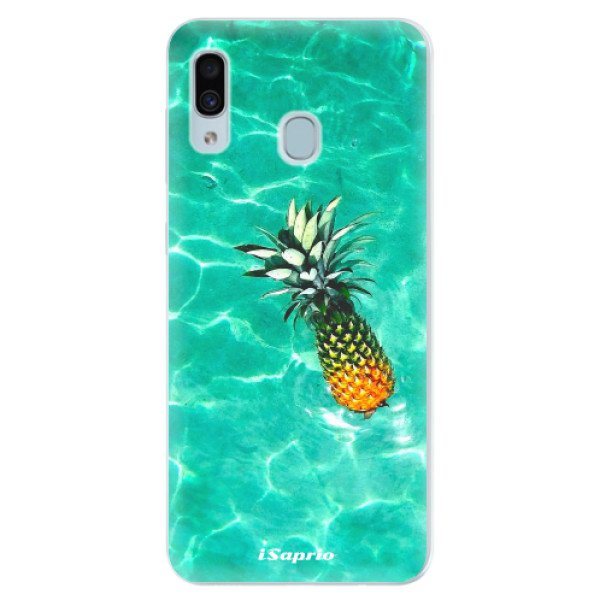 Silikonové pouzdro iSaprio - Pineapple 10 - Samsung Galaxy A30