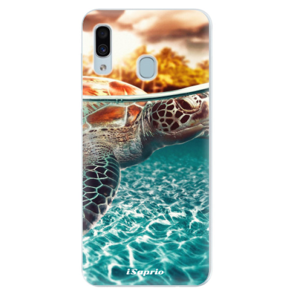 Silikonové pouzdro iSaprio - Turtle 01 - Samsung Galaxy A30