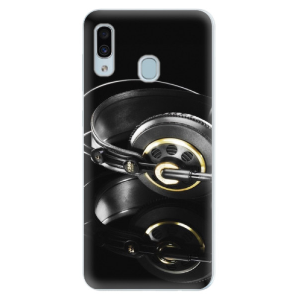 Silikonové pouzdro iSaprio - Headphones 02 - Samsung Galaxy A30