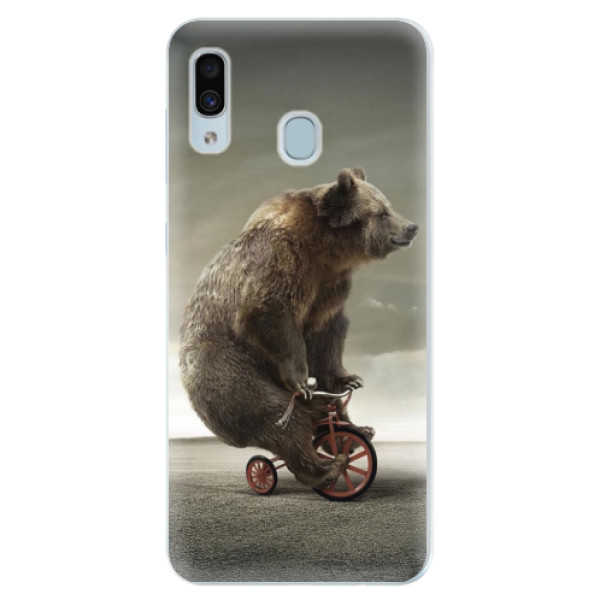 Silikonové pouzdro iSaprio - Bear 01 - Samsung Galaxy A30