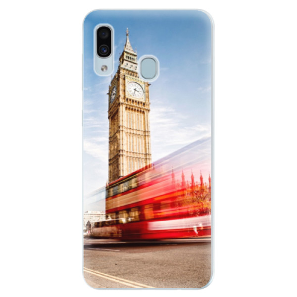 Silikonové pouzdro iSaprio - London 01 - Samsung Galaxy A30