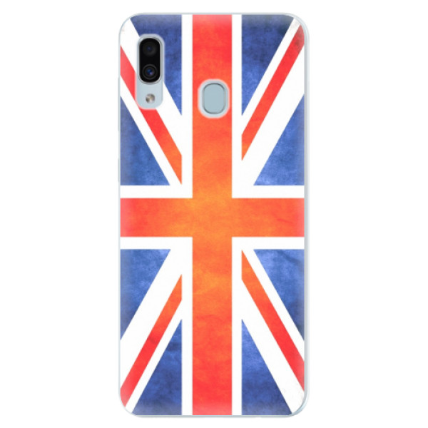 Silikonové pouzdro iSaprio - UK Flag - Samsung Galaxy A30
