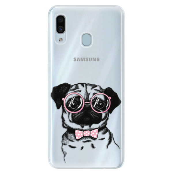 Silikonové pouzdro iSaprio - The Pug - Samsung Galaxy A30