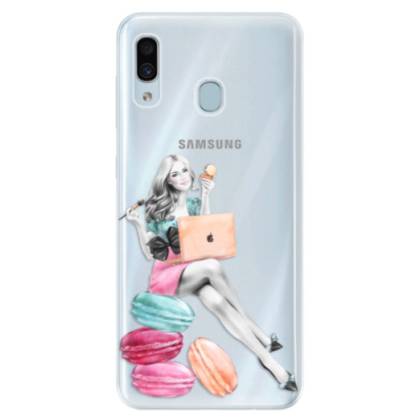 Silikonové pouzdro iSaprio - Girl Boss - Samsung Galaxy A30