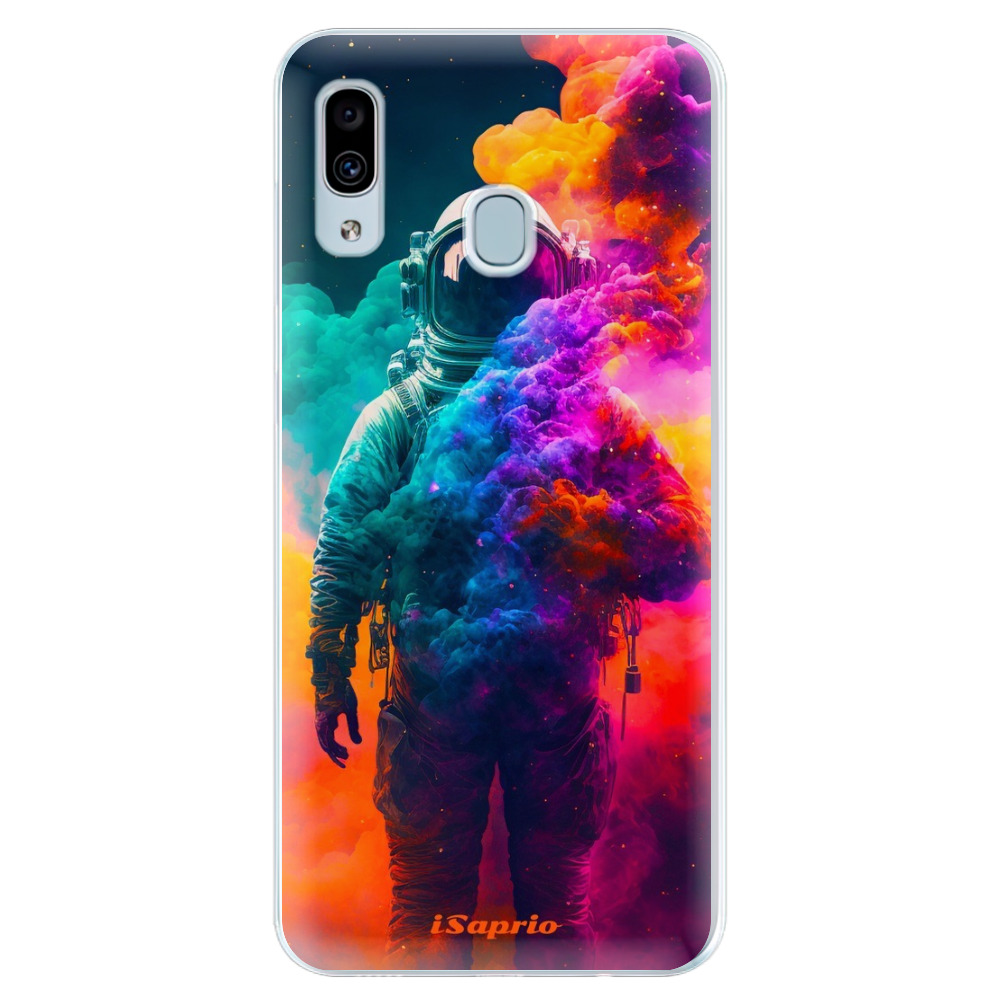Silikonové pouzdro iSaprio - Astronaut in Colors - Samsung Galaxy A30
