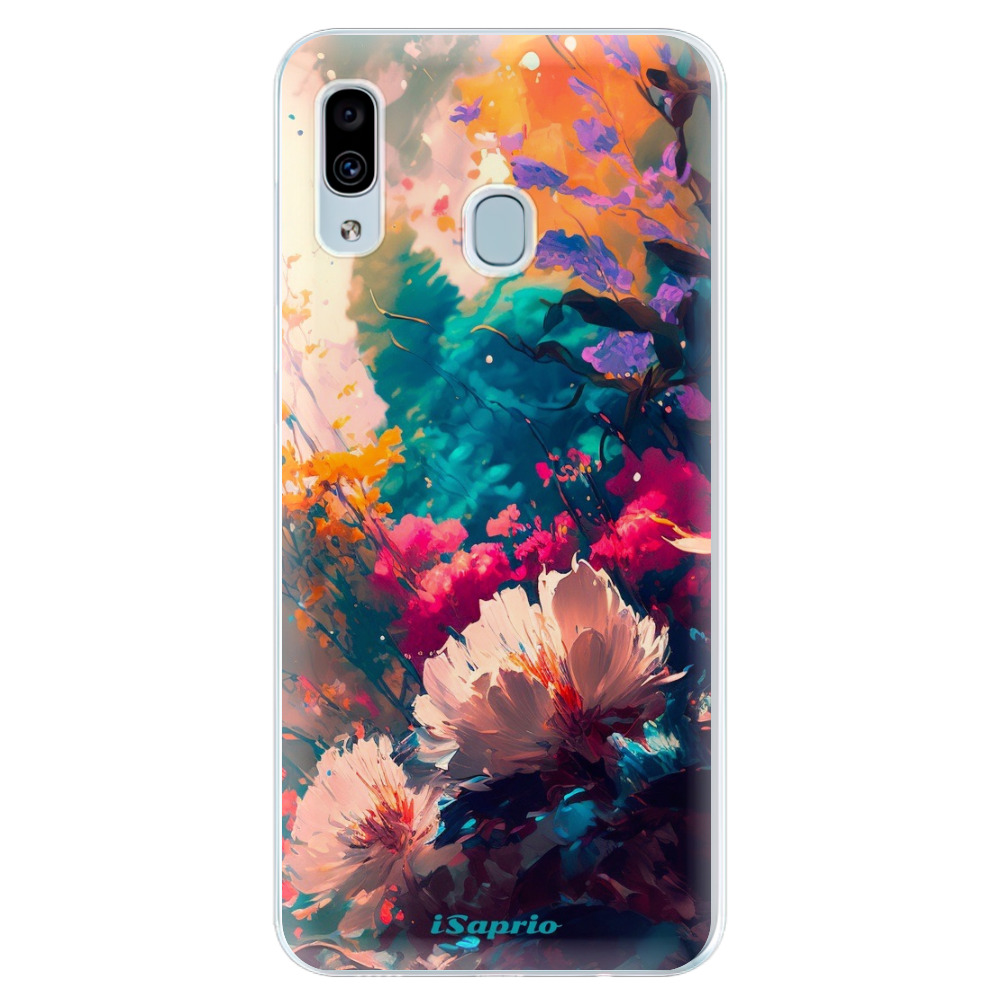 Silikonové pouzdro iSaprio - Flower Design - Samsung Galaxy A30