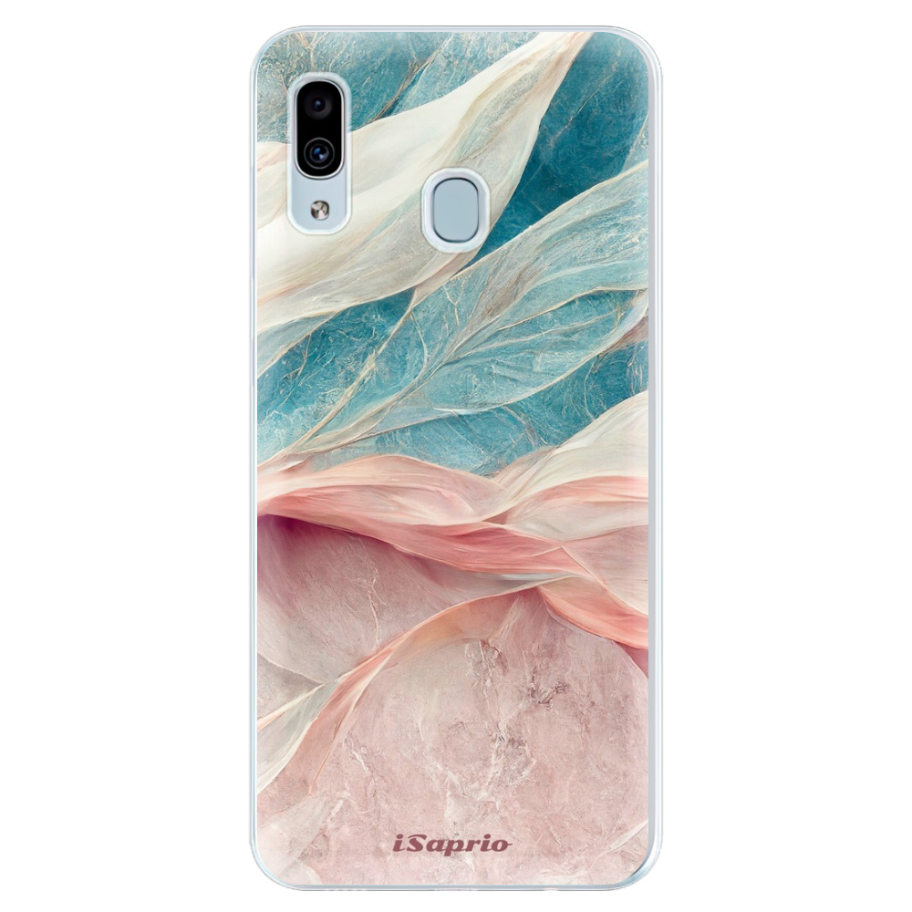 Silikonové pouzdro iSaprio - Pink and Blue - Samsung Galaxy A30