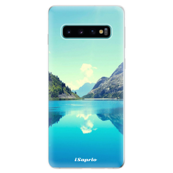 Odolné silikonové pouzdro iSaprio - Lake 01 - Samsung Galaxy S10
