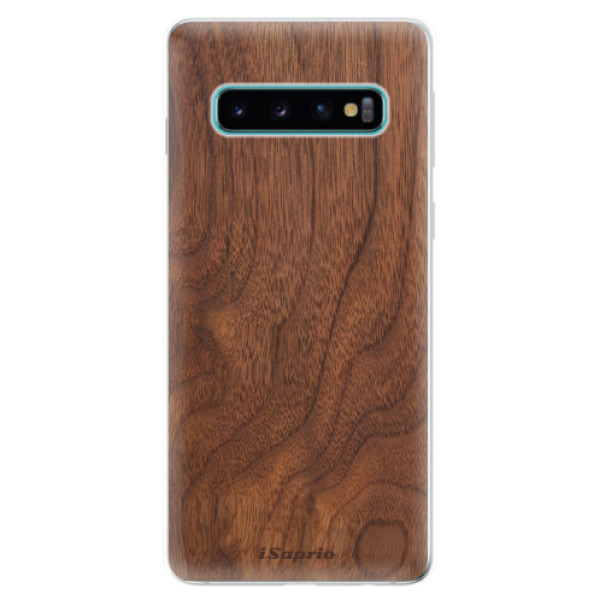 Odolné silikonové pouzdro iSaprio - Wood 10 - Samsung Galaxy S10