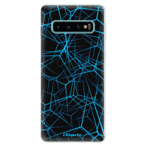 Silikonové pouzdro iSaprio - Samsung Galaxy S10 - Abstract Outlines 12