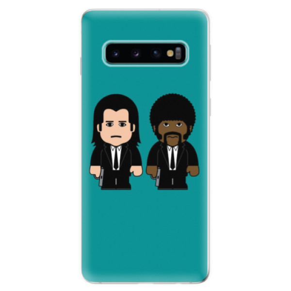 Silikonové odolné pouzdro iSaprio Pulp Fiction na mobil Samsung Galaxy S10 (Silikonový odolný kryt, obal, pouzdro iSaprio Pulp Fiction na mobilní telefon Samsung Galaxy S10)