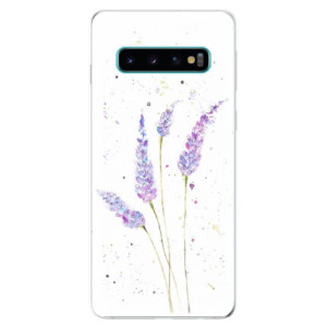 Silikonové pouzdro iSaprio - Samsung Galaxy S10 - Levandule