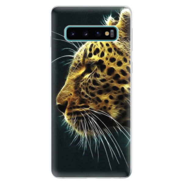 Odolné silikonové pouzdro iSaprio - Gepard 02 - Samsung Galaxy S10