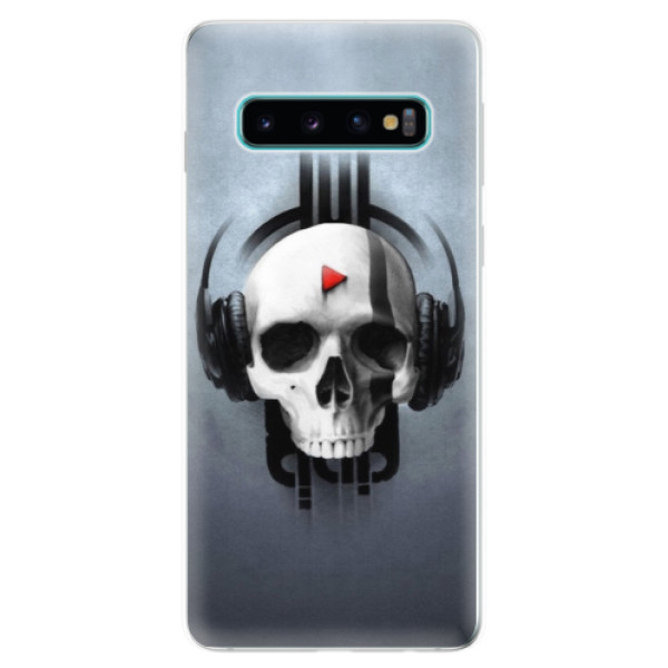Odolné silikonové pouzdro iSaprio - Skeleton M - Samsung Galaxy S10
