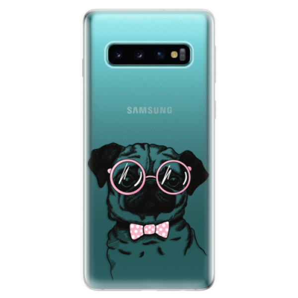 Odolné silikonové pouzdro iSaprio - The Pug - Samsung Galaxy S10