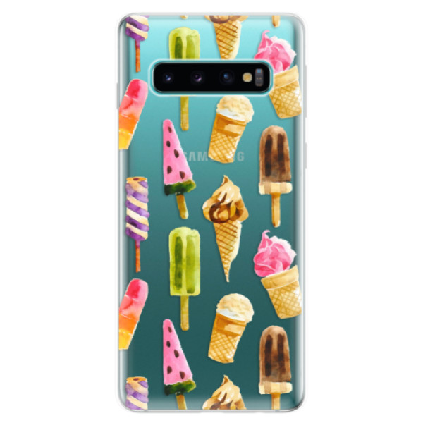 Odolné silikonové pouzdro iSaprio - Ice Cream - Samsung Galaxy S10