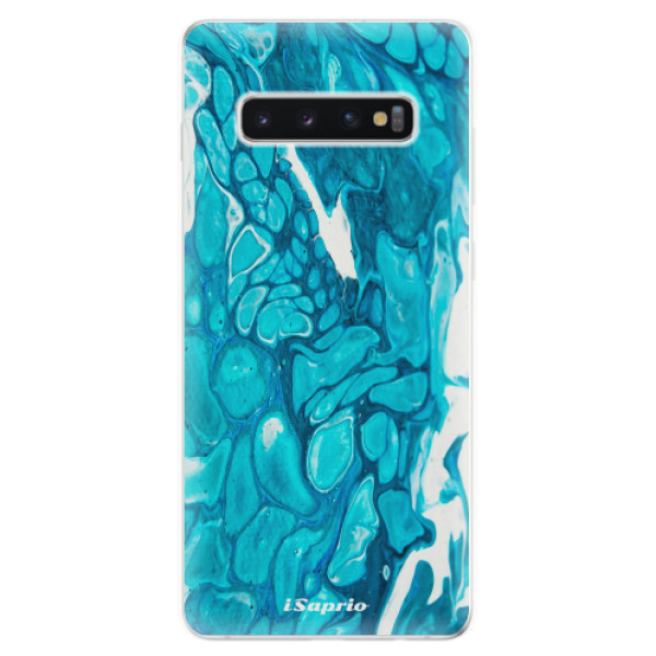 Odolné silikonové pouzdro iSaprio - BlueMarble 15 - Samsung Galaxy S10+