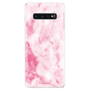 Silikonové pouzdro iSaprio - Samsung Galaxy S10 Plus - RoseMarble 16