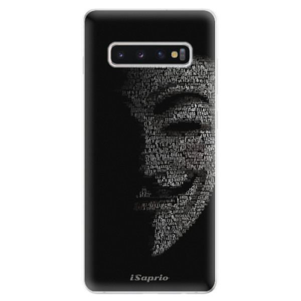 Silikonové odolné pouzdro iSaprio Vendeta 10 na mobil Samsung Galaxy S10 Plus (Silikonový odolný kryt, obal, pouzdro iSaprio Vendeta 10 na mobilní telefon Samsung Galaxy S10+)