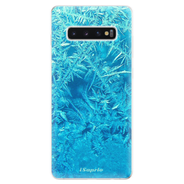 Odolné silikonové pouzdro iSaprio - Ice 01 - Samsung Galaxy S10+