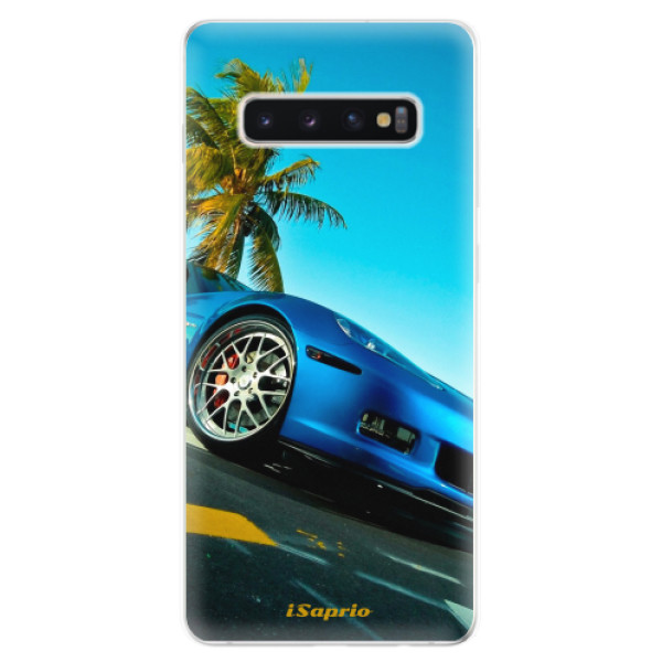 Odolné silikonové pouzdro iSaprio - Car 10 - Samsung Galaxy S10+