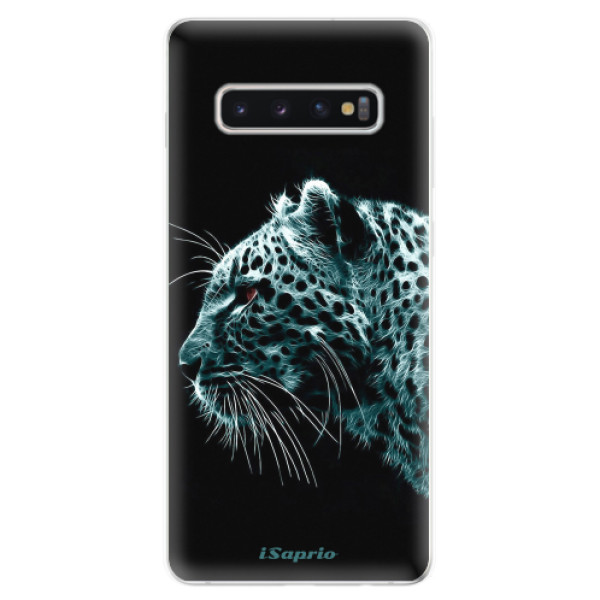 Odolné silikonové pouzdro iSaprio - Leopard 10 - Samsung Galaxy S10+