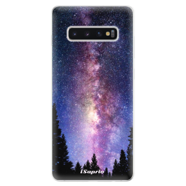 Odolné silikonové pouzdro iSaprio - Milky Way 11 - Samsung Galaxy S10+
