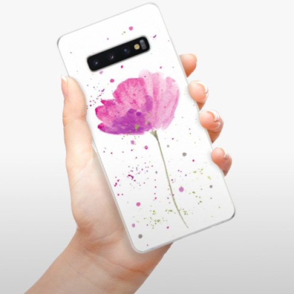 Silikonové pouzdro iSaprio - Samsung Galaxy S10 Plus - Vlčí Mák