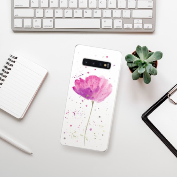 Silikonové pouzdro iSaprio - Samsung Galaxy S10 Plus - Vlčí Mák