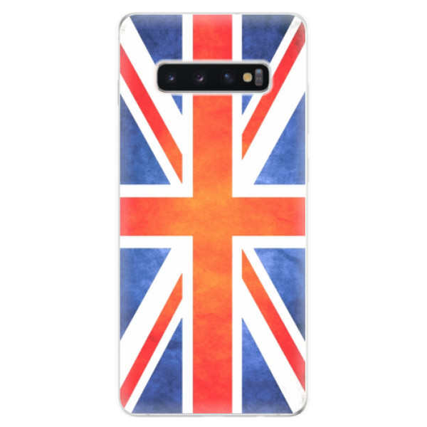 Odolné silikonové pouzdro iSaprio - UK Flag - Samsung Galaxy S10+