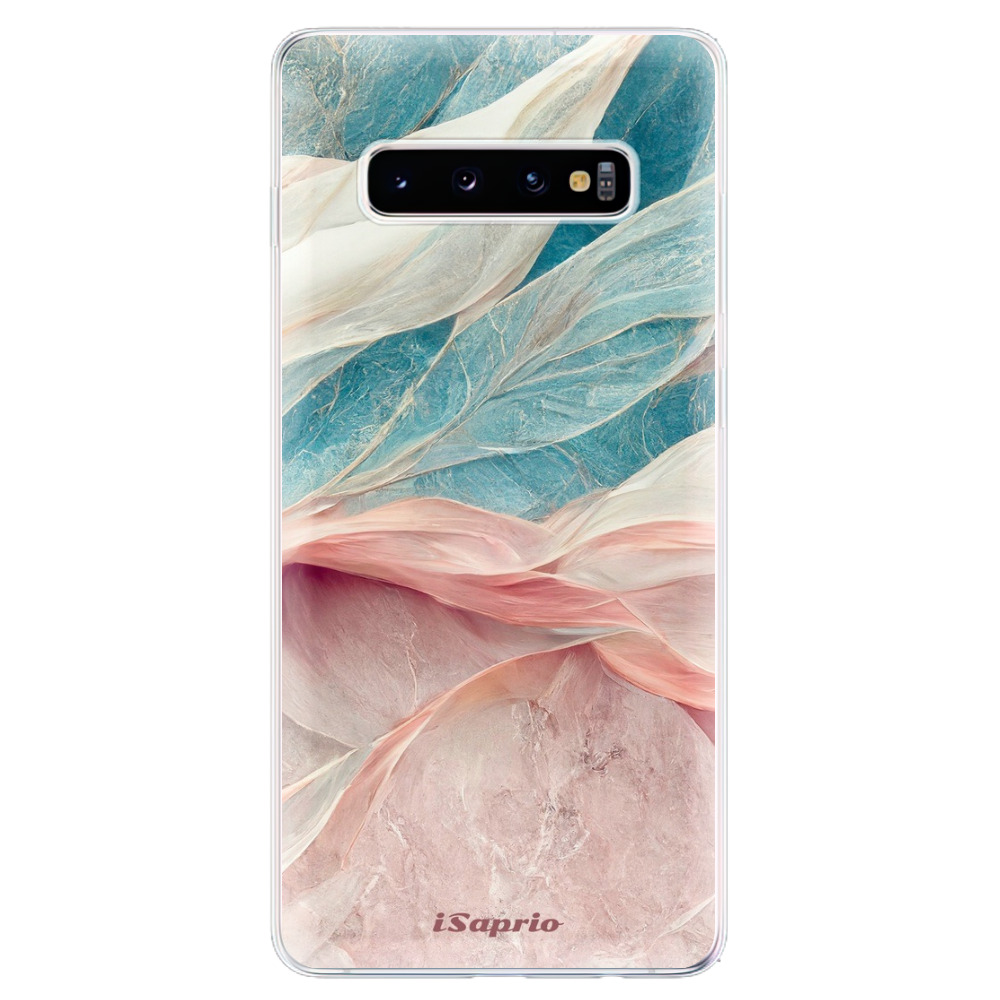 Odolné silikonové pouzdro iSaprio - Pink and Blue - Samsung Galaxy S10+