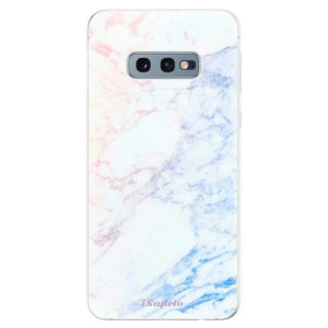 Silikonové pouzdro iSaprio - Samsung Galaxy S10e - Duhový Mramor 10