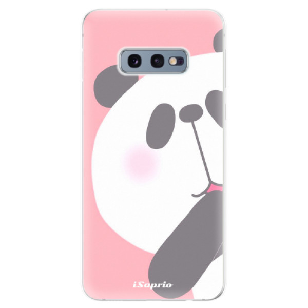 Odolné silikonové pouzdro iSaprio - Panda 01 - Samsung Galaxy S10e