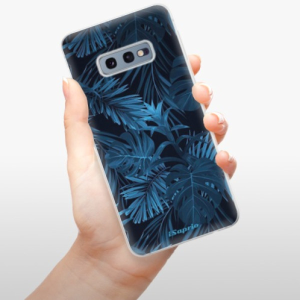 Silikonové pouzdro iSaprio - Samsung Galaxy S10e - Tmavá Džungle 12