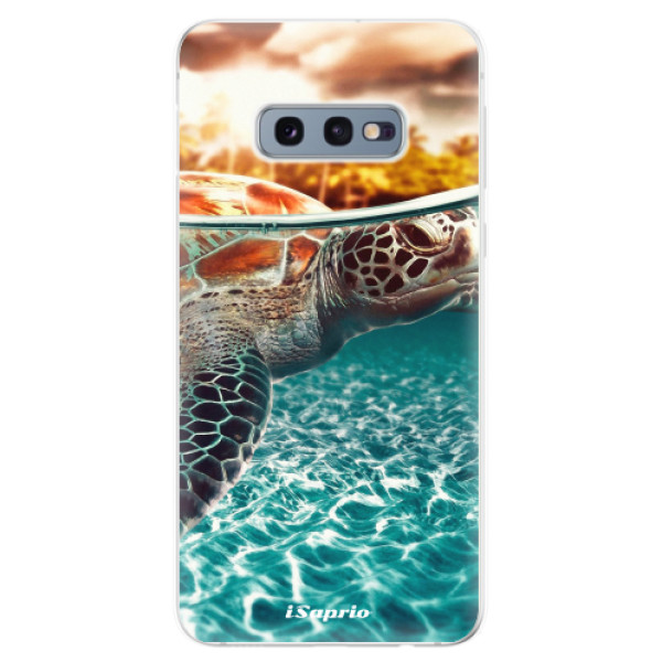 Odolné silikonové pouzdro iSaprio - Turtle 01 - Samsung Galaxy S10e