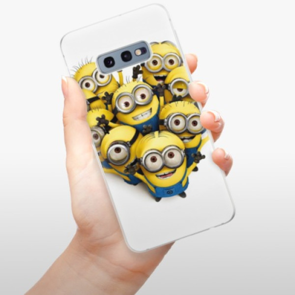 Silikonové pouzdro iSaprio - Samsung Galaxy S10e - Mimoni 01